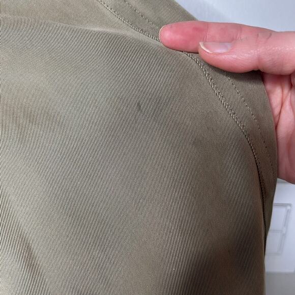 Vintage LRL Ralph Lauren Men's Tan Trench Coat Size 44R Removable Liner Overcoat - Picture 10 of 14